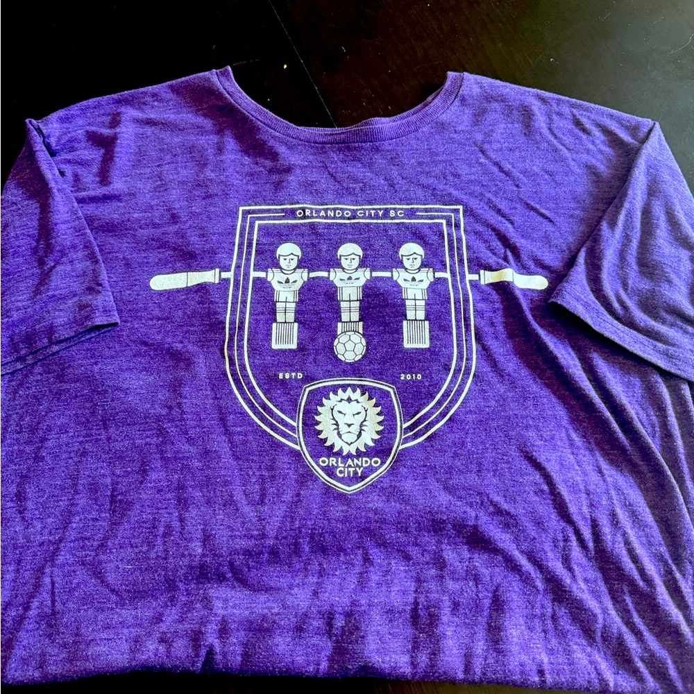 Mens Adidas Orlando Coty soccer club tshirt